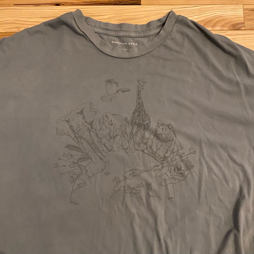 American Eagle oversized shirt